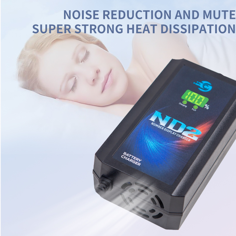 Electric Car Charger 60V48V72V Automatic Power Off Tricycle Battery Car 45ah 32ah Universal Intelligent Lead Acid Charger