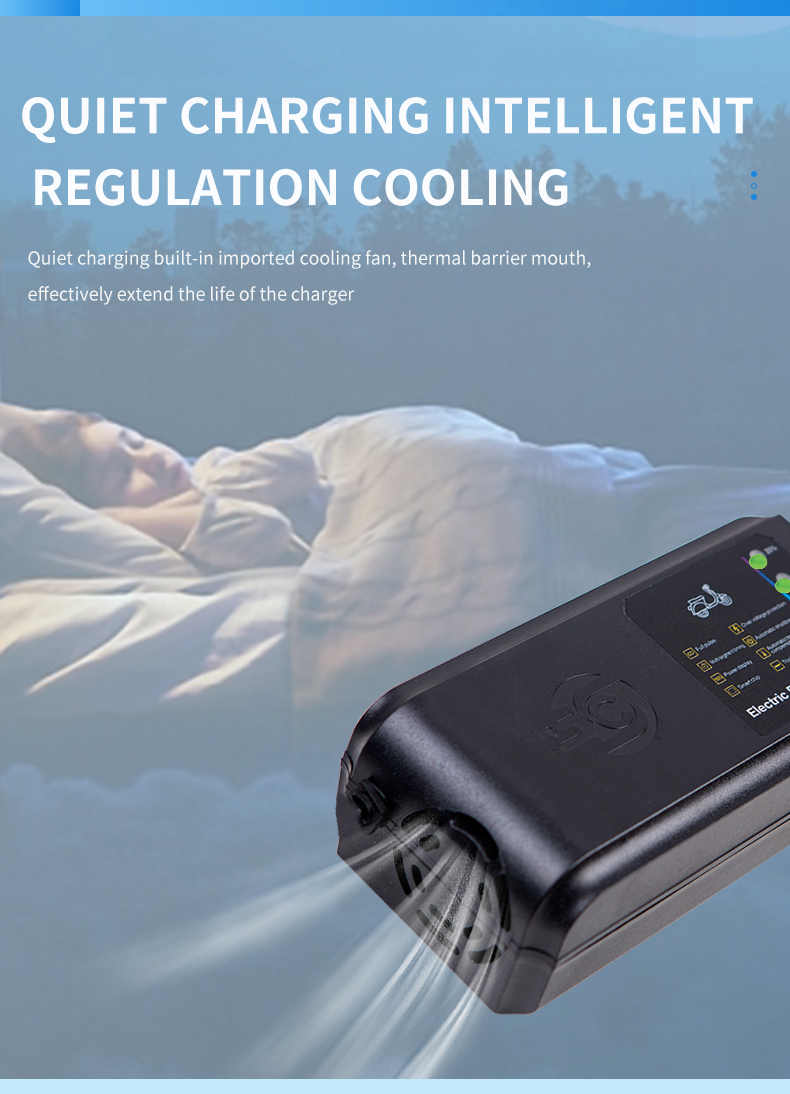 Five light display charger