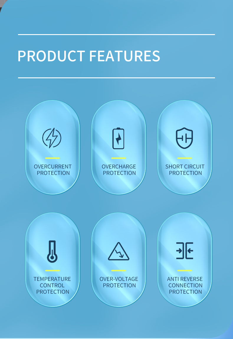 a temperature protection function in one smart charger
