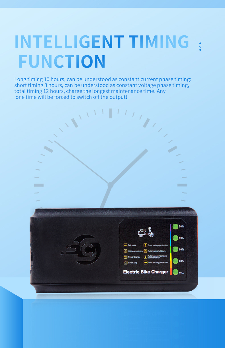 Five light display charger