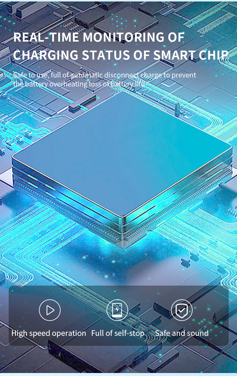 a temperature protection function in one smart charger