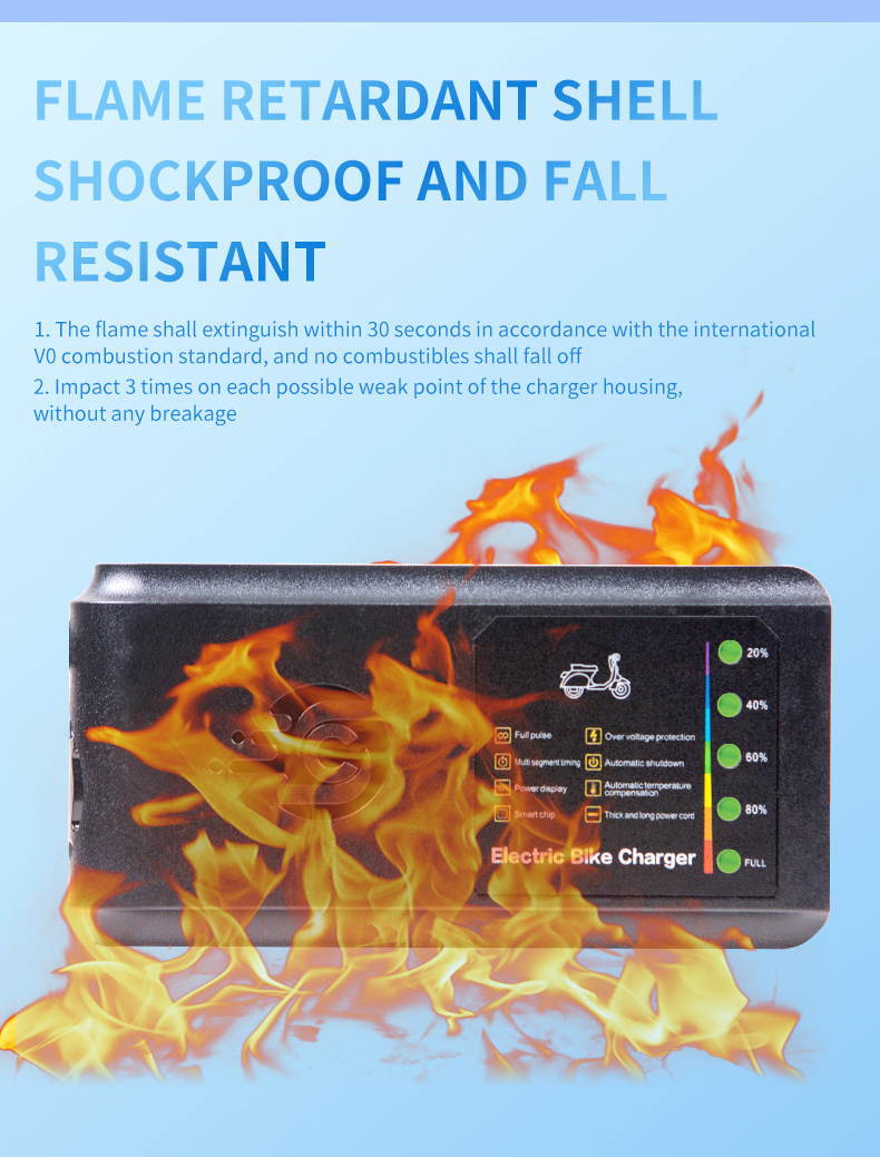 Five light display charger