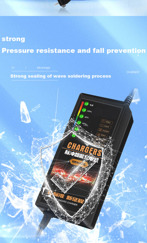 High Selling Product - Five Light Display Lead-acid Battery Charger Suitable for Electric Vehicles And Electric Vehicle Chargers