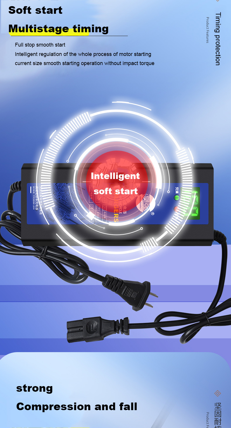 Factory Wholesale Lead Acid Chargers With Multiple Models Of Lcd Display