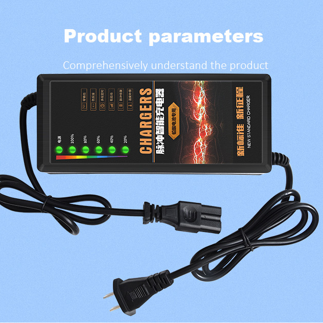 Trending Products 2023 60V Lifepo4 Multifunction Lead-acid Battery Charger New Arrivals For Electronic Bike 