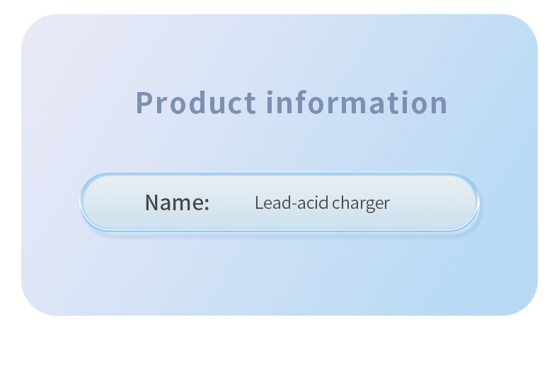 Universal Intelligent Lead Acid Charger