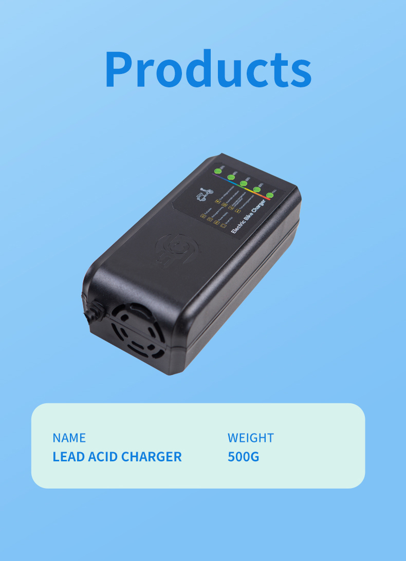 Five light display charger